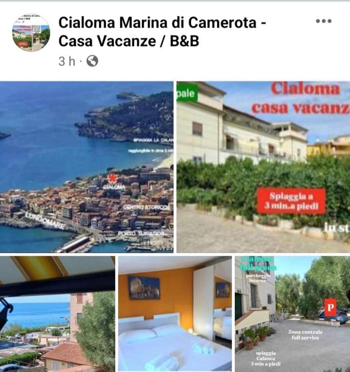 Cialoma Full Green Marina di Camerota Eksteriør billede